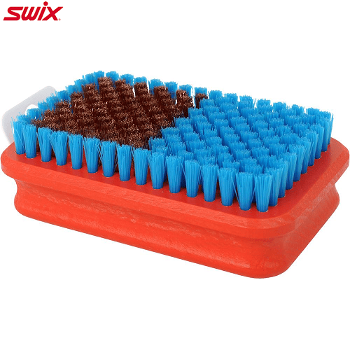 Щётка SWIX T0159B Combi Bronze Nylon в магазине Sport-Nordic.ru.