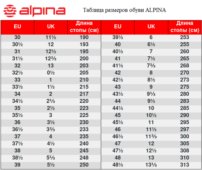 Лыжные ботинки ALPINA ED 3.0 JR