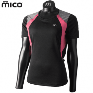 Футболка MICO X-Performance Trail Run Black Wmn
