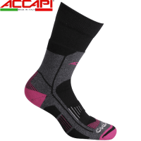 Носки ACCAPI Trekking Ultralight Black Fuxia