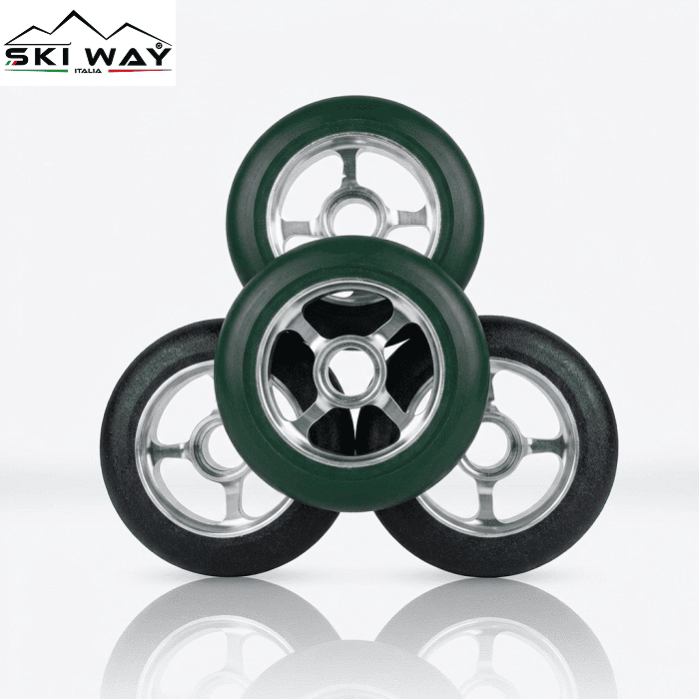 Колесо SKI WAY Black Green 90-81A Flash 530 в магазине Sport-Nordic.ru.