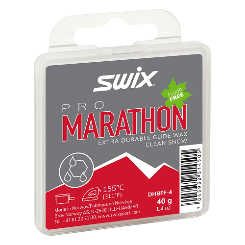 Парафин SWIX Marathon Black 40g в магазине Sport-Nordic.ru.