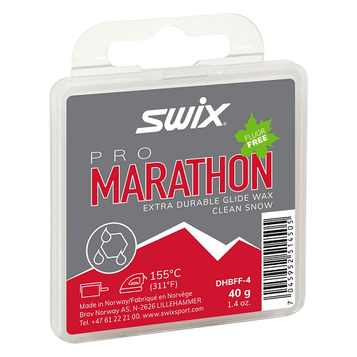 Парафин SWIX Marathon Black 40g