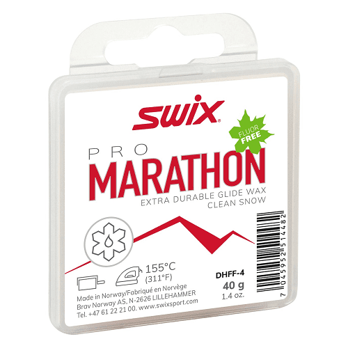 Парафин SWIX Marathon White 40g в магазине Sport-Nordic.ru.