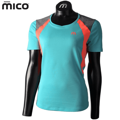 Футболка MICO X-Performance Trail Run Turquoise Wmn в магазине Sport-Nordic.ru.