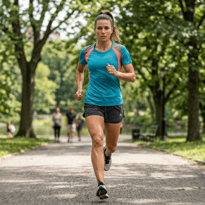 Футболка MICO X-Performance Trail Run Turquoise Wmn