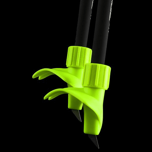 Лыжные палки 4KAAD Code 9 Black Yellow