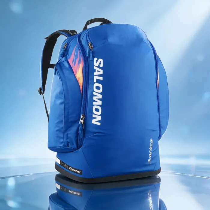 Рюкзак SALOMON Go To Snow Race Blue Fiery Red 50л
