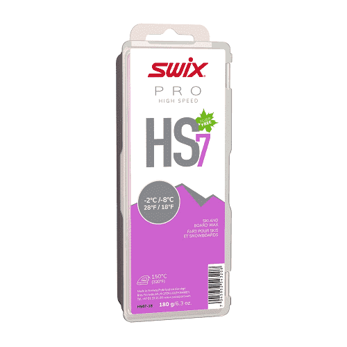 Парафин SWIX HS7 Violet -2-8° 180g