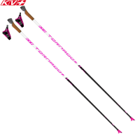 Лыжные палки KV+ Tornado Pink QCD Clip