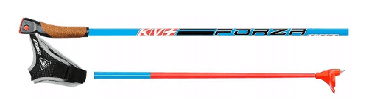 Лыжные палки KV+ Forza Clip Blue в магазине Sport-Nordic.ru.