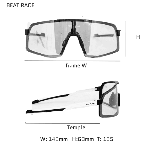 Очки 4KAAD Beat Race Photochromic Blue в магазине Sport-Nordic.ru.