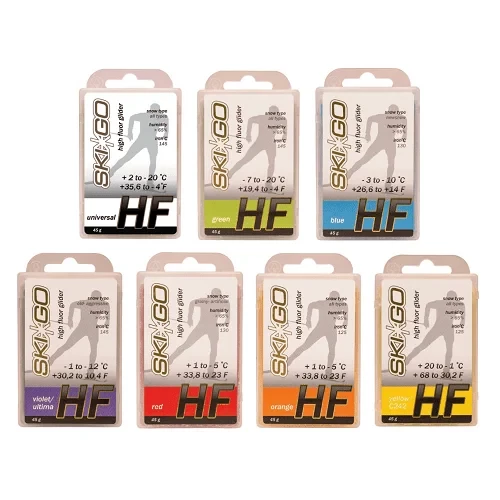 Парафин SKIGO HF Universal +2-20° 45g в магазине Sport-Nordic.ru.