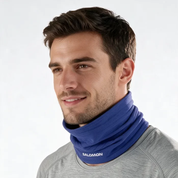 Бафф SALOMON Warm Neck Gaiter Clematis Blue