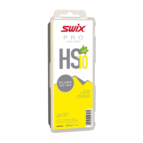 Парафин SWIX HS10 Yellow 0°+10° 180g в магазине Sport-Nordic.ru.