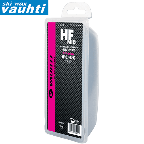 Парафин VAUHTI HF Mid 0-5° 180g в магазине Sport-Nordic.ru.
