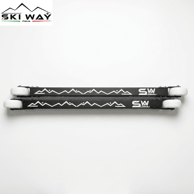 Лыжероллеры SKI WAY Progress R White 80A Ceramic Classic в магазине Sport-Nordic.ru.