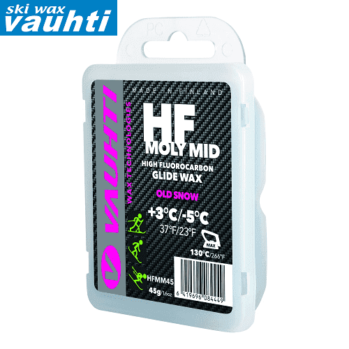 Парафин VAUHTI HF Moly Mid +3-5° 45g в магазине Sport-Nordic.ru.