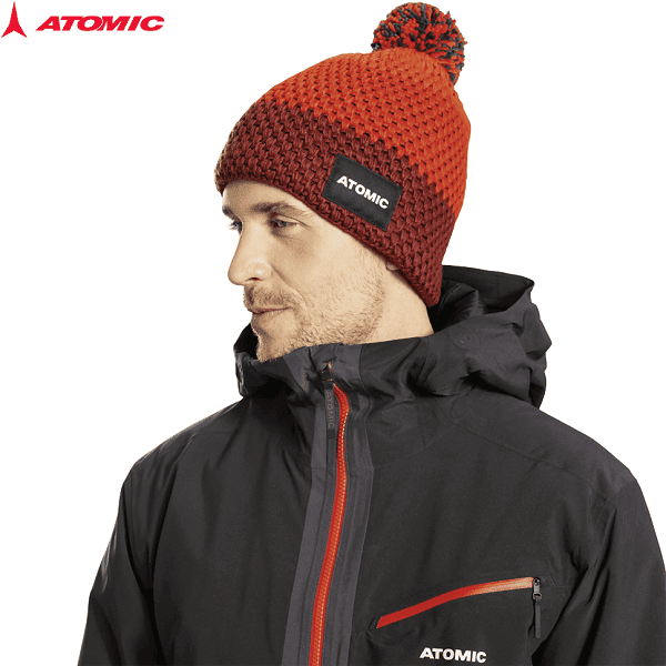Шапка ATOMIC Racing Beanie Carrot Red Marron  в магазине Sport-Nordic.ru.