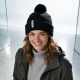 Шапка SALOMON Pompom Beanie Deep Black