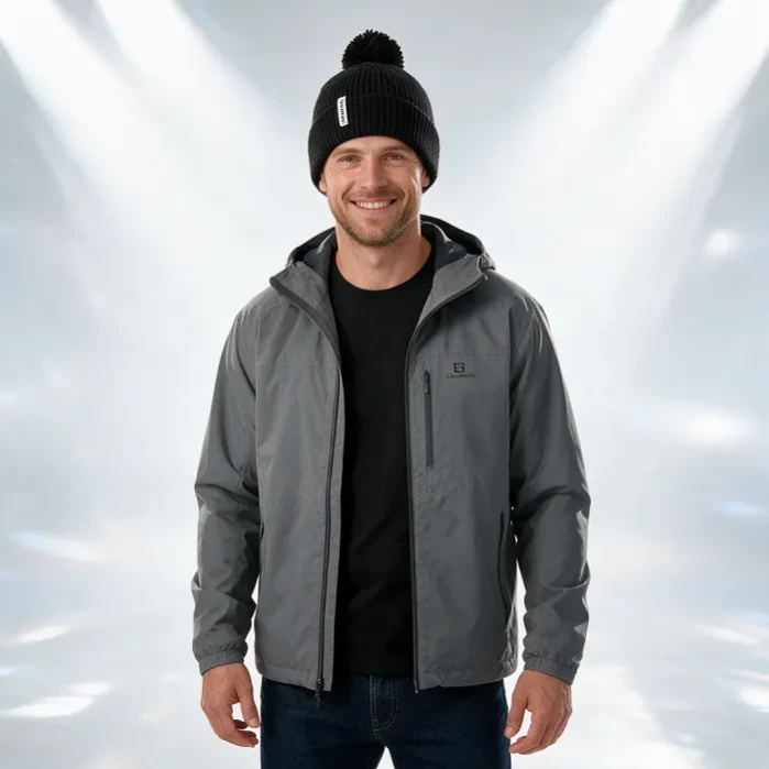 Шапка SALOMON Pompom Beanie Deep Black