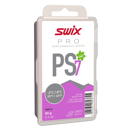 Парафин SWIX PS7 Violet -2-8° 60g