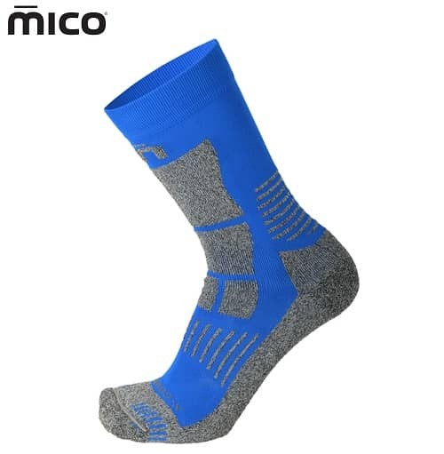 Носки MICO Warm Control X-Country Blue в магазине Sport-Nordic.ru.