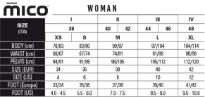 Тайтсы MICO X-Performance Run Wmn