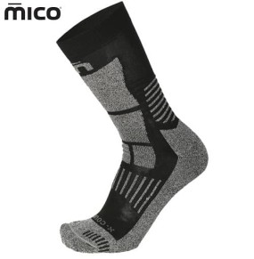 Носки MICO Warm Control X-Country Black