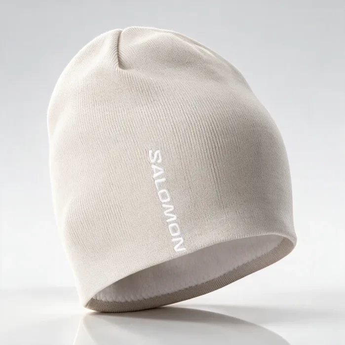 Шапка SALOMON Graphic Beanie Silver Cloud