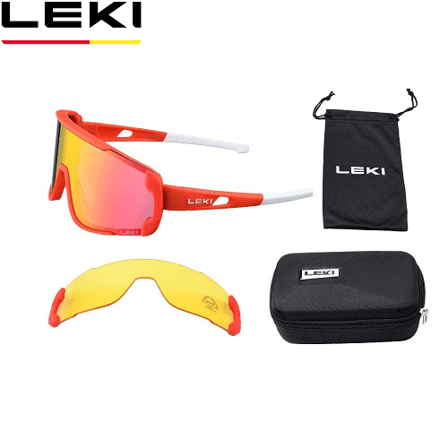 Очки LEKI Storm Magnetic Red Yellow