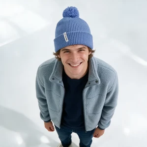 Шапка SALOMON Pompom Beanie Wedgewood
