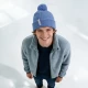 Шапка SALOMON Pompom Beanie Wedgewood